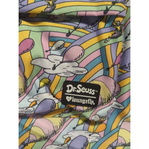 Loungefly Dr Seuss Oh The Places You'll Go All Over Print Backpack Disney - Picture 2 of 6